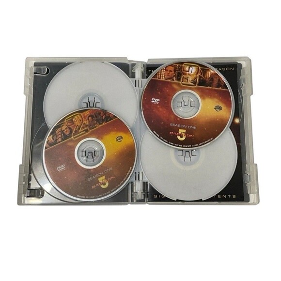 BABYLON 5 John Sheridan & Londo Action Figures W/ Season 1 DVD Box Set VTG 1997 - Picture 6 of 16